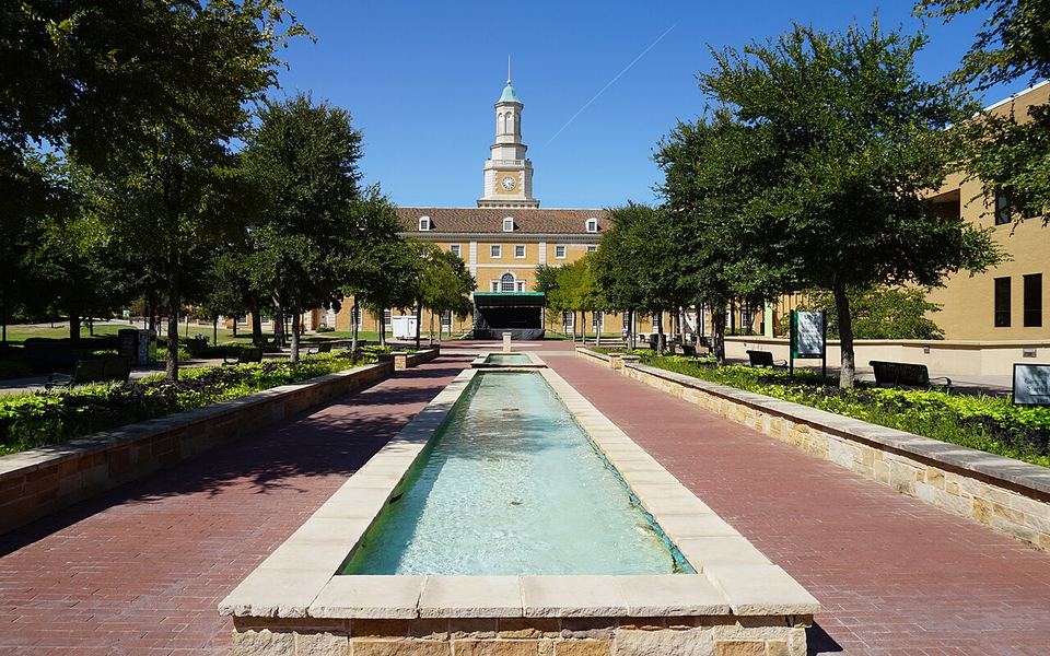 University of North Texas campus